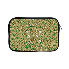 Florals In The Green Season In Perfect  Ornate Calm Harmony Apple Ipad Mini Zipper Cases by pepitasart