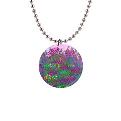 Bay Garden 1  Button Necklace by LW323