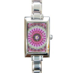 Sweet Cake Rectangle Italian Charm Watch