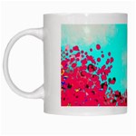 Flowers White Mugs Left