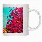 Flowers White Mugs Right