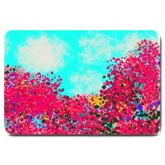 Flowers Large Doormat  by LW323