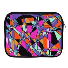 Abstract 2 Apple Ipad 2/3/4 Zipper Cases by LW323