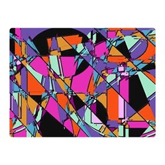 Abstract 2 Double Sided Flano Blanket (mini)  by LW323