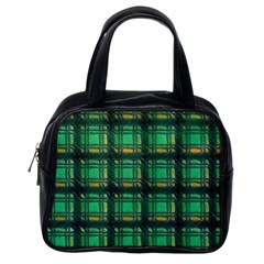 Green Clover Classic Handbag (one Side) by LW323