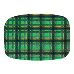 Green Clover Mini Square Pill Box by LW323