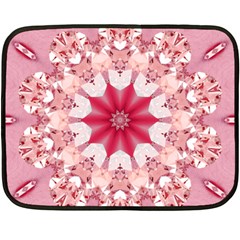 Diamond Girl Double Sided Fleece Blanket (mini)  by LW323