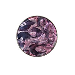  Abstract Marbling Hat Clip Ball Marker (10 Pack) by kaleidomarblingart