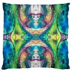 Velvet Repeat Standard Flano Cushion Case (one Side) by kaleidomarblingart