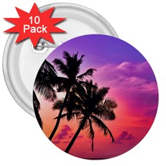 Ocean paradise 3  Buttons (10 pack) 