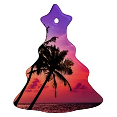 Ocean Paradise Christmas Tree Ornament (two Sides)