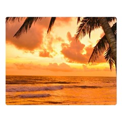 Sunset Beauty Double Sided Flano Blanket (large)  by LW323