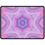 Cotton Candy Double Sided Fleece Blanket (Large)  80 x60  Blanket Front