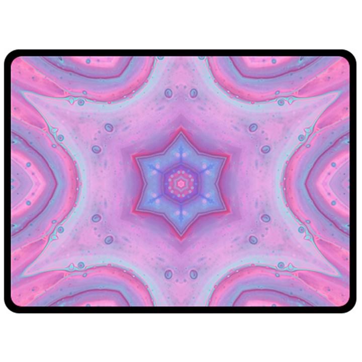 Cotton Candy Double Sided Fleece Blanket (Large) 