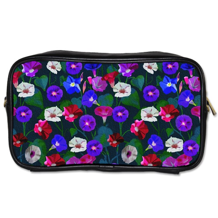 Watercolor Flowers  Bindweed  Liana Toiletries Bag (One Side)