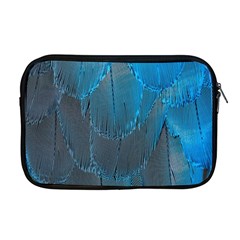 Feathery Blue Apple Macbook Pro 17  Zipper Case by LW323