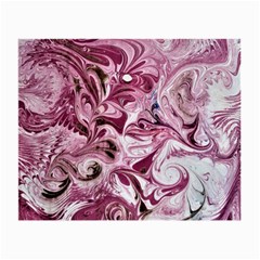 Dusty Pink Marbling Small Glasses Cloth