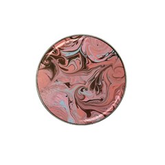 Pink swirls Hat Clip Ball Marker