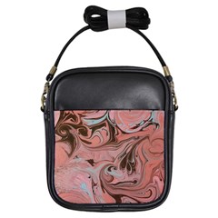 Pink swirls Girls Sling Bag