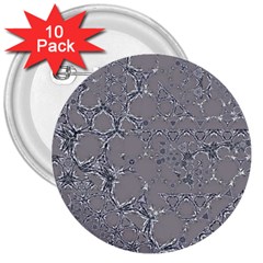 New Constellations 3  Buttons (10 Pack)  by MRNStudios