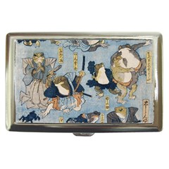 Famous heroes of the kabuki stage played by frogs  Cigarette Money Case