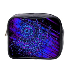 Uv Mandala Mini Toiletries Bag (two Sides)