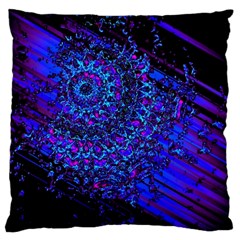 Uv Mandala Large Cushion Case (one Side) by MRNStudios