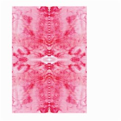 Pink Marbling Ornate Large Garden Flag (two Sides) by kaleidomarblingart