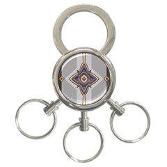 Abiogenisis 3-ring Key Chain by sacredsymbology