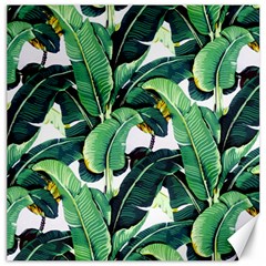 Banana Leaves Canvas 12  X 12  by goljakoff