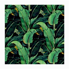 Night Banana Leaves Medium Glasses Cloth (2 Sides) by goljakoff