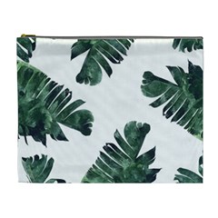 Banana Leaves Cosmetic Bag (xl) by goljakoff