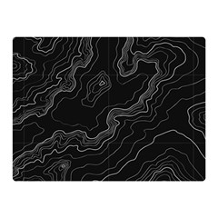 Topography Map Double Sided Flano Blanket (mini)  by goljakoff