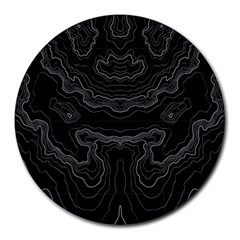Topography Round Mousepads by goljakoff