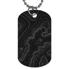 Topography Map Dog Tag (two Sides) by goljakoff