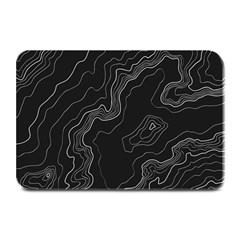 Topography Map Plate Mats by goljakoff