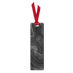 Black Topography Small Book Marks by goljakoff