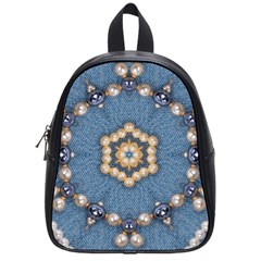 Denimpearls School Bag (small) by LW323