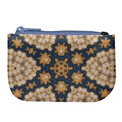 Denimpearls2 Large Coin Purse