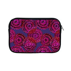 Unusual Circles  Abstraction Apple Ipad Mini Zipper Cases by SychEva