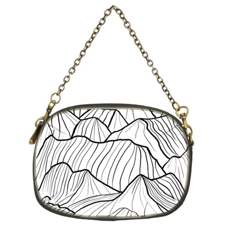 Mountains Chain Purse (Two Sides)