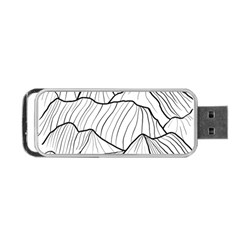 Mountains Portable Usb Flash (two Sides) by goljakoff