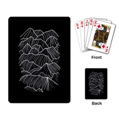 Black Mountain Playing Cards Single Design (rectangle) by goljakoff