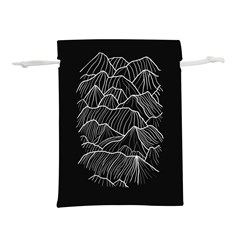 Black Mountain Lightweight Drawstring Pouch (l) by goljakoff