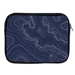 Topography map Apple iPad 2/3/4 Zipper Cases Front