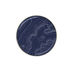 Topography Map Hat Clip Ball Marker by goljakoff