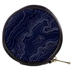 Topography Map Mini Makeup Bag by goljakoff