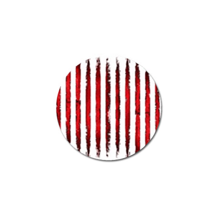 Red stripes Golf Ball Marker