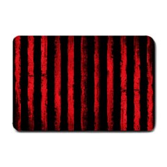 Red Lines Small Doormat  by goljakoff