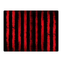 Red Lines Double Sided Flano Blanket (mini)  by goljakoff